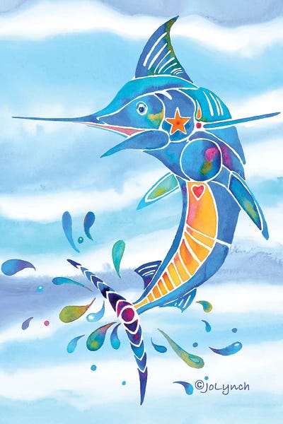 Jo Lynch: Marlin Fishing by Jo Lynch