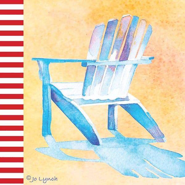 Jo Lynch: Beach Chair II by Jo Lynch
