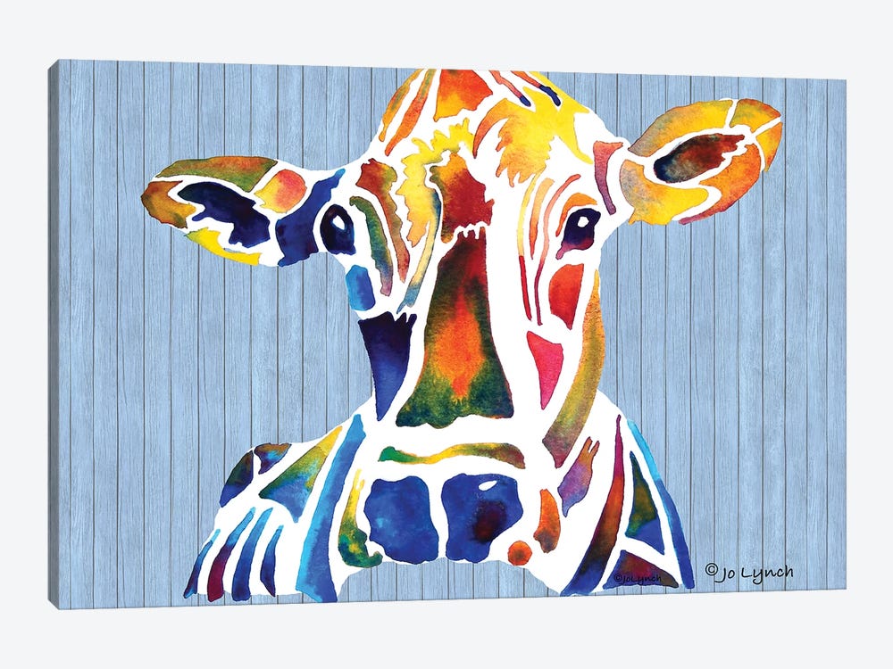 Cow Farm II by Jo Lynch 1-piece Canvas Wall Art