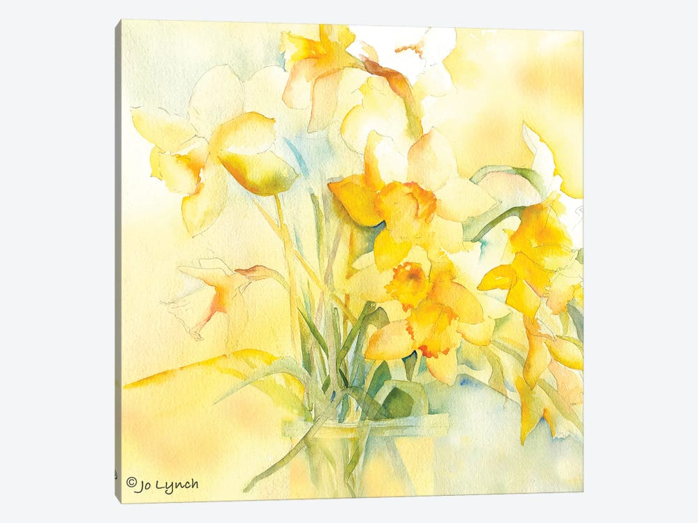 Daffodil Spring by Jo Lynch 1-piece Art Print