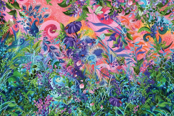 Ladybugs: Garden Fantasy by Juleez