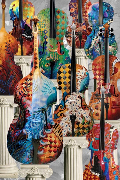 Juleez: Musical Instruments Cello by Juleez