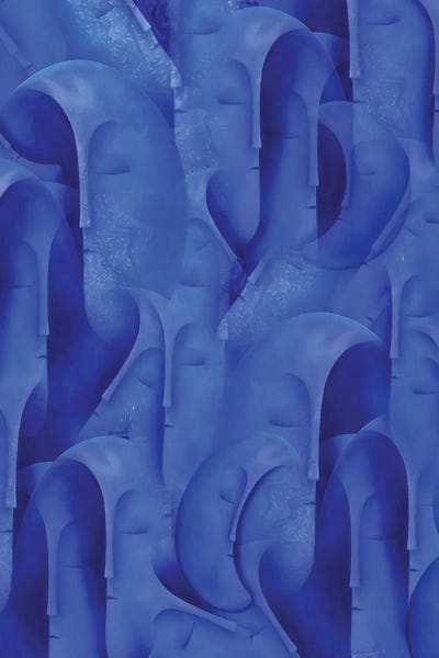 Blue Moon by Juleez canvas print