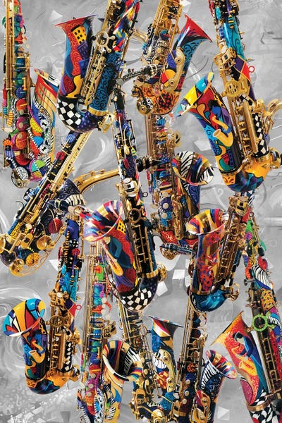 Juleez: Musical Instruments Saxophone by Juleez