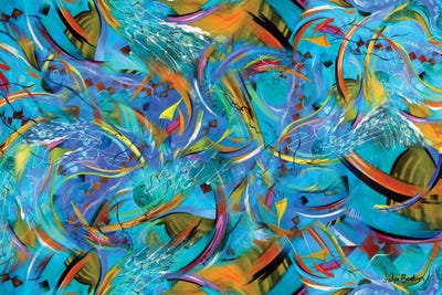 Playful Ideas by Juleez canvas print