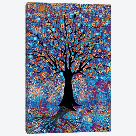 Carnival Tree L Canvas Print #JLZ48} by Juleez Canvas Art