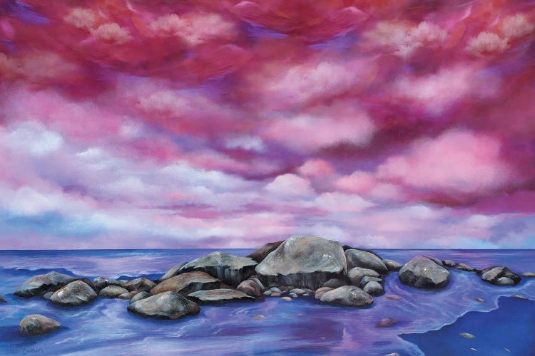 Ocean Blue by Juleez wall art