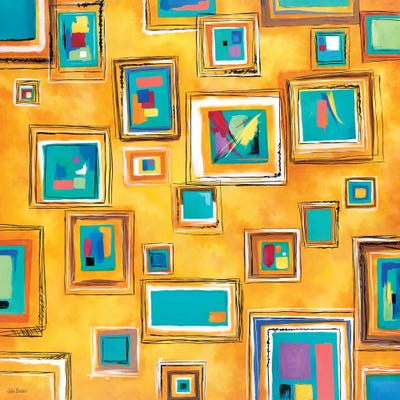 Squares On The Square by Juleez multi panel art