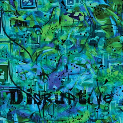 Disruptive by Juleez canvas print