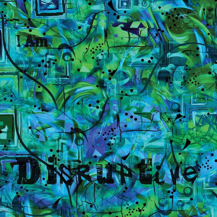 Disruptive by Juleez wall art