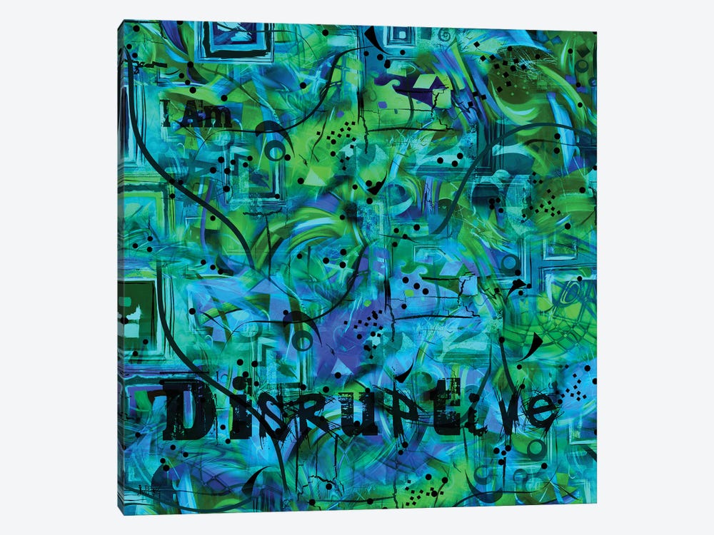 Disruptive by Juleez 1-piece Canvas Art Print