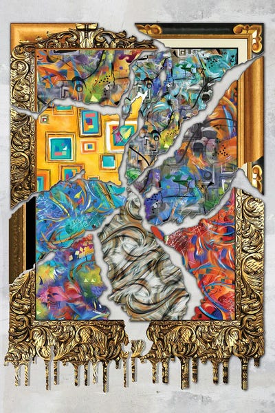 Juleez: Fractured Abstract by Juleez