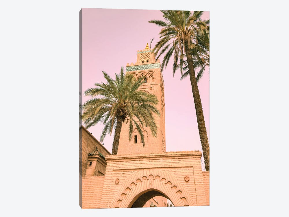 Marrakech, Morocco. Koutoubia Mosque. Oldest Mosque In Marrakech From The 1100'S by Julien McRoberts 1-piece Canvas Wall Art