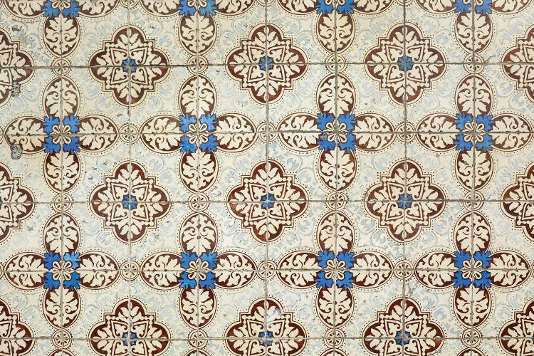Lisbon, Portugal. Traditional Portuguese Azulejo Ceramic Tiles II