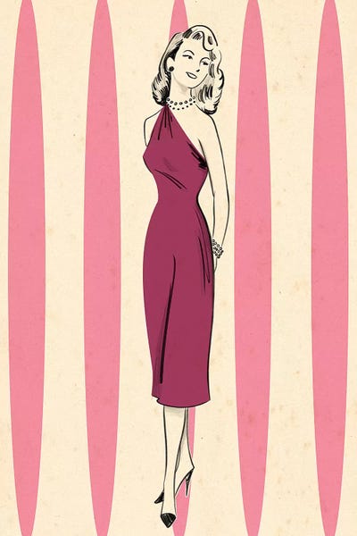 MCM Woman I by Joseph McDermott canvas print