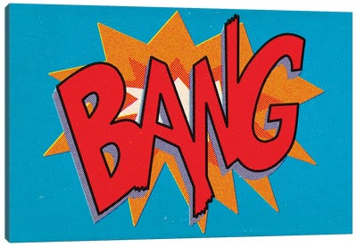 Bang Canvas Art Print - Pop Art
