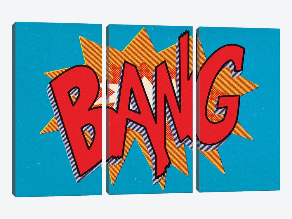 Bang by Joseph McDermott 3-piece Canvas Artwork