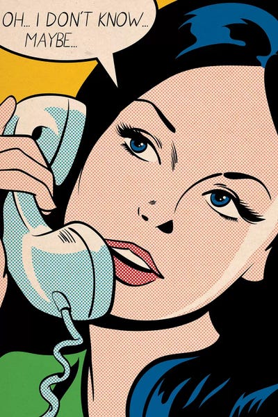 Similar To Roy Lichtenstein: Oh I Dont Know by Joseph McDermott