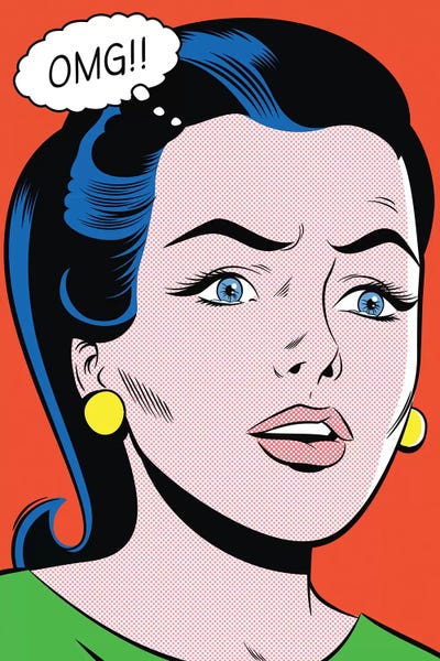 Pop Art: OMG! by Joseph McDermott