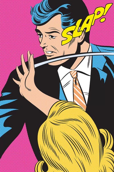 Pop Art: Slap! by Joseph McDermott