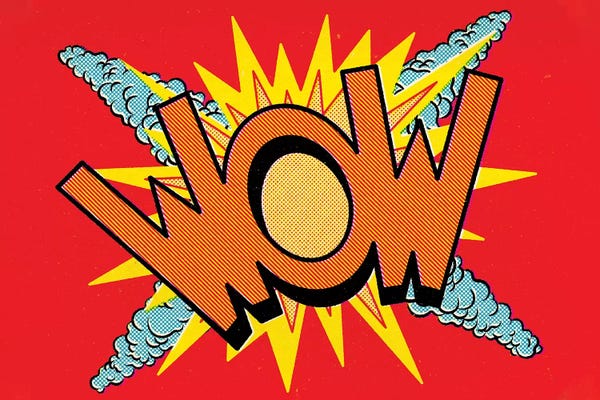 Pop Art: Wow I by Joseph McDermott