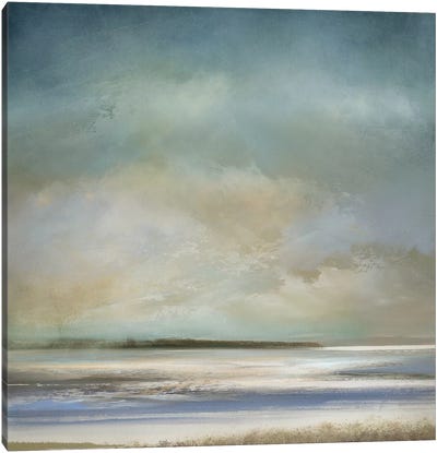 The Morning Shore Canvas Art Print - Seascape Art