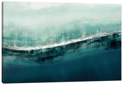 Flowing Cerulian Canvas Art Print - Jake Messina