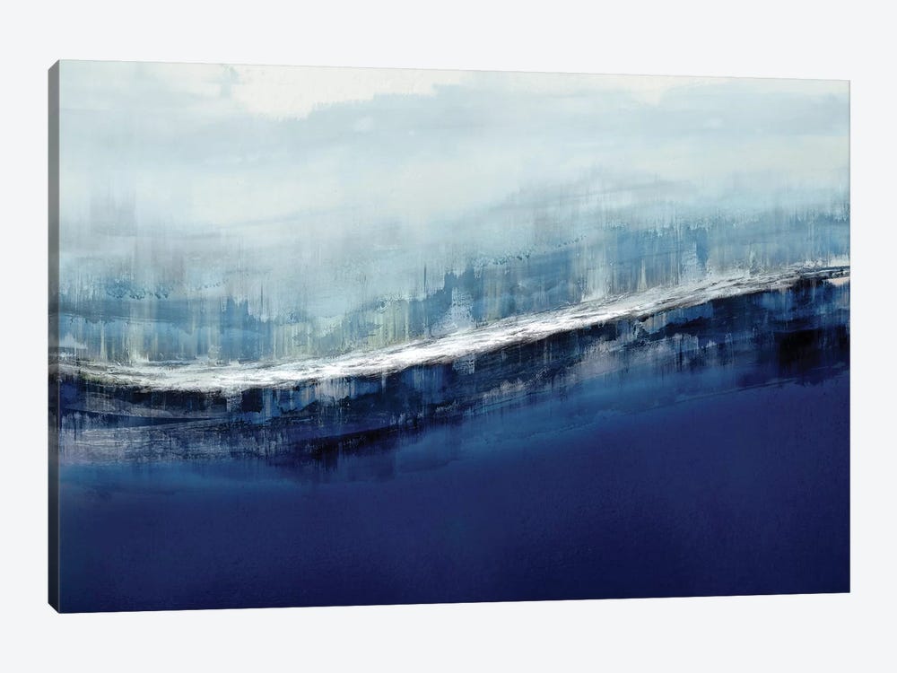 Flowing Indigo by Jake Messina 1-piece Canvas Art