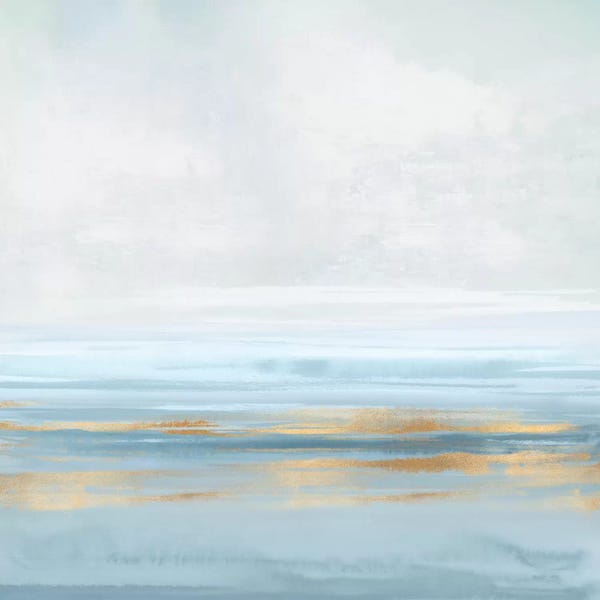 Glam Bedroom: Sky Blue Reflection I by Jake Messina