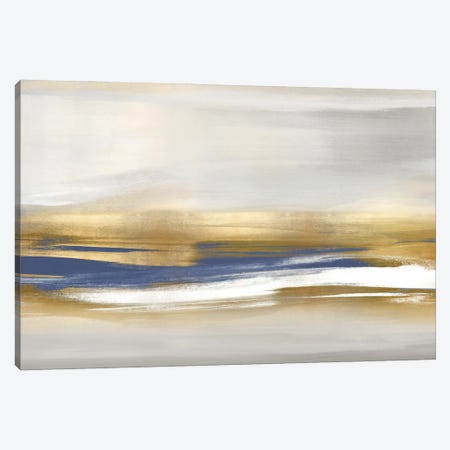 Gold Rush Blue I Canvas Print #JME74} by Jake Messina Canvas Artwork