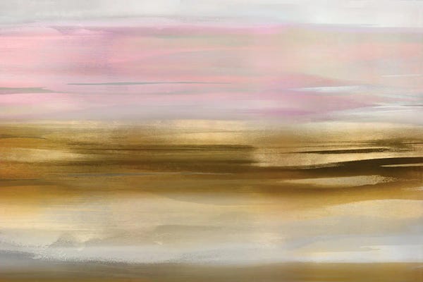 Glam Bedroom: Gold Rush Pink Blush I by Jake Messina