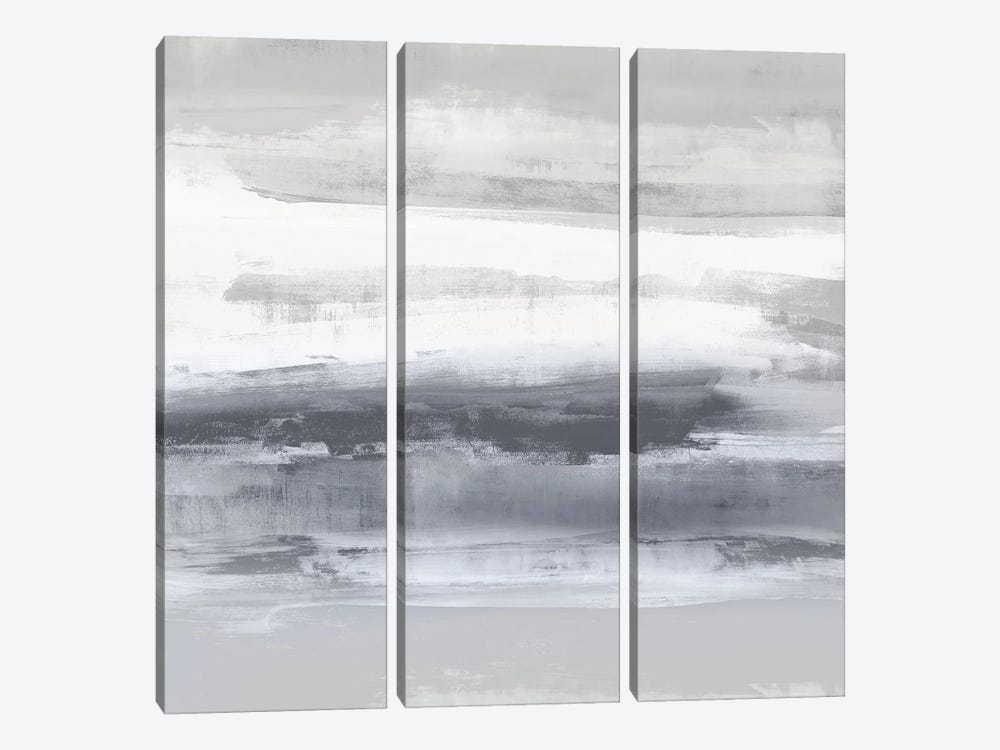 Gray Passage II by Jake Messina 3-piece Canvas Art