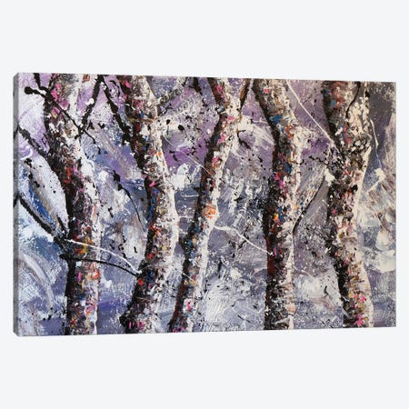 Cool Trees Canvas Print #JMF12} by Joseph Marshal Foster Canvas Wall Art
