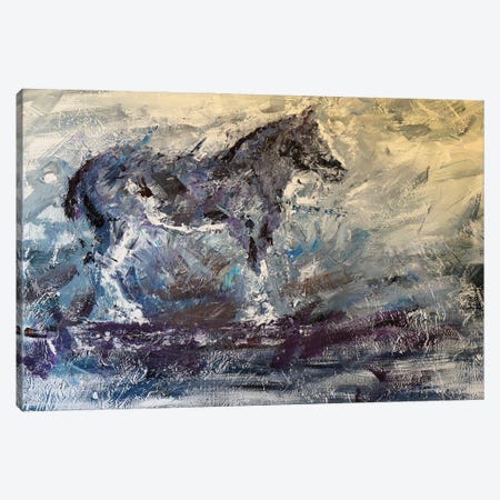 Abstract Horse I Canvas Print #JMF1} by Joseph Marshal Foster Canvas Art