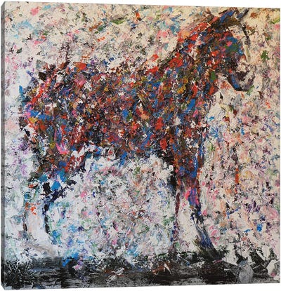 Horse III Canvas Art Print - Joseph Marshal Foster