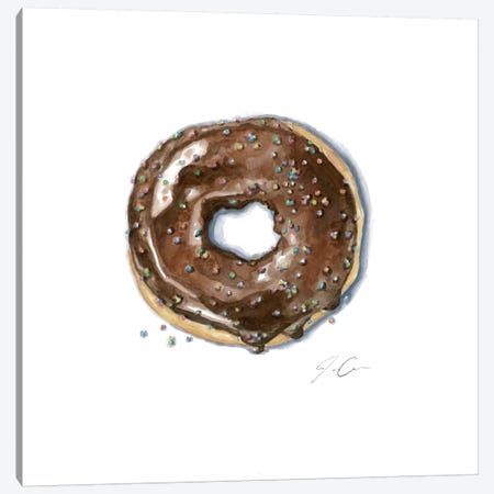 Donut Bother Me II Canvas Print #JMG13} by Jackie Graham Art Print