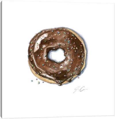 Donut Bother Me II Canvas Art Print - Jackie Graham