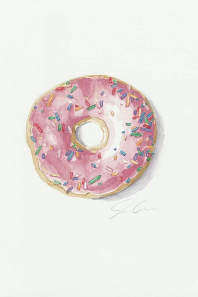 Food & Drink Still Life: Donut Worry, Be Happy by Jackie Graham