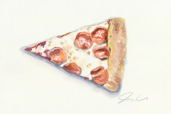 Food & Drink Still Life: Pizza by Jackie Graham