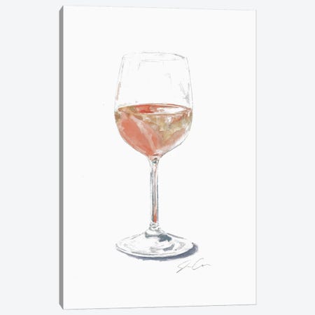 Rose Wine Canvas Print #JMG27} by Jackie Graham Canvas Print