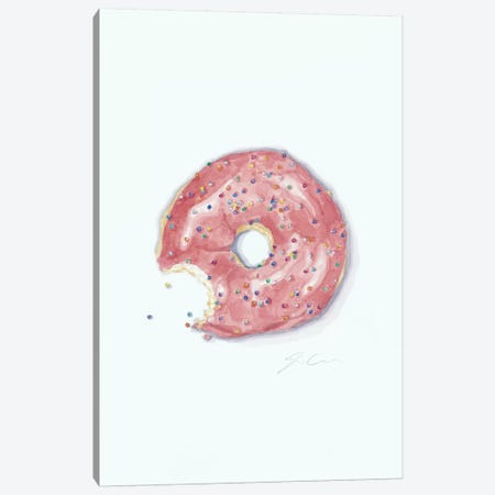 This Is Not A Donut Whole Canvas Print #JMG34} by Jackie Graham Canvas Wall Art