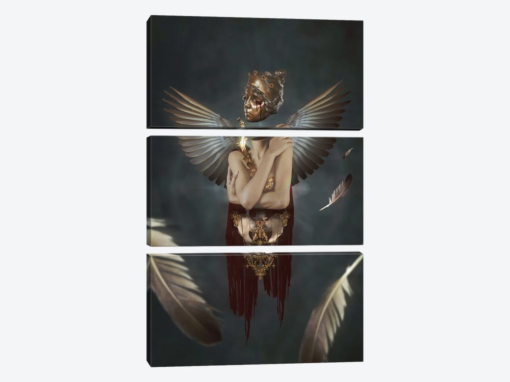 Fall From Grace by Jordan Marchand 3-piece Canvas Art