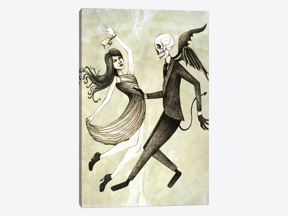 Dance by Jami Goddess 1-piece Canvas Art Print