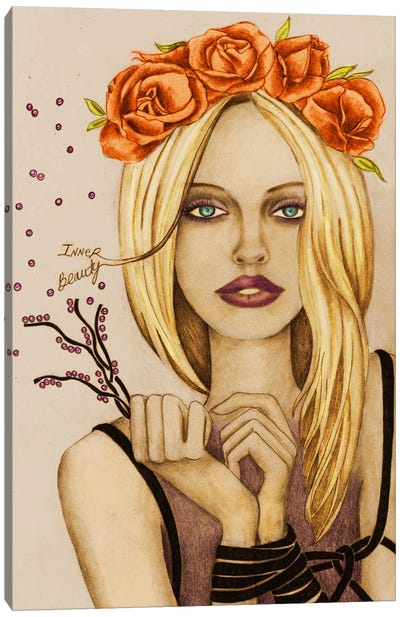 Inner Beauty Canvas Art Print - Jami Goddess