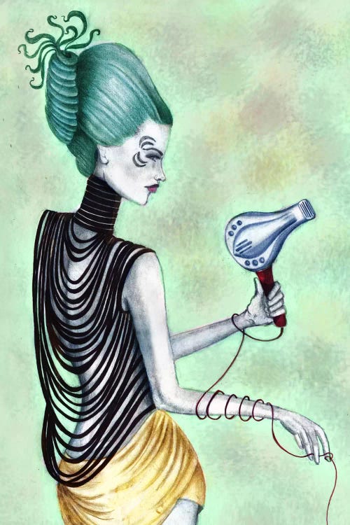 Beauty Blowout by Jami Goddess wall art
