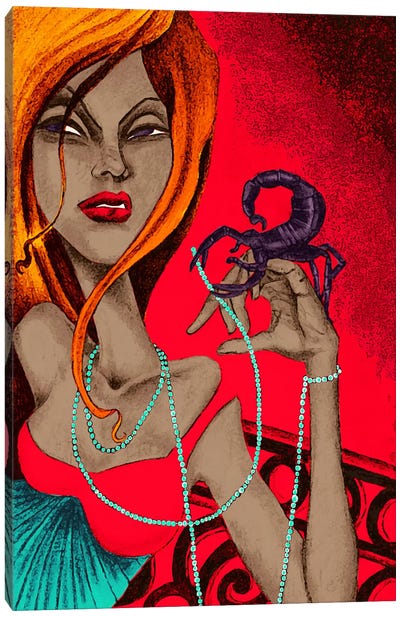 Scorpion Canvas Art Print - Scorpion Art