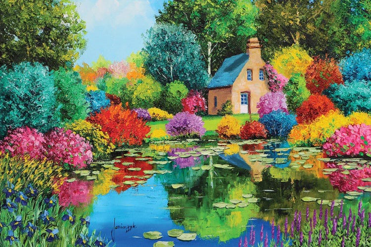 Flowered Pond