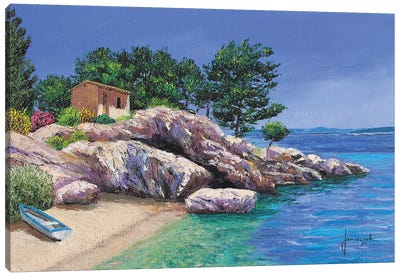 Little Cove Canvas Art Print - Jean-Marc Janiaczyk