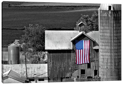 Flags of Our Farmers XI Canvas Art Print