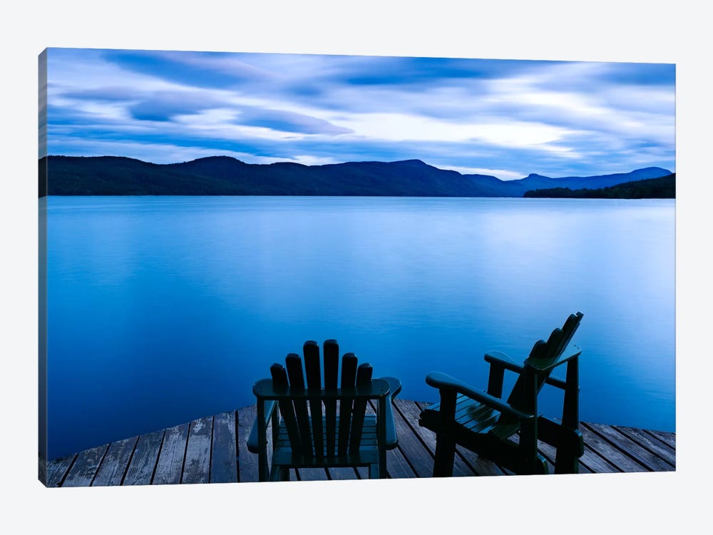 Scene On The Water V by James McLoughlin 1-piece Canvas Wall Art